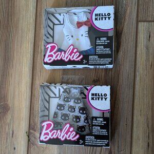 New! Barbie Hello Kitty Clothing (Set of 2)